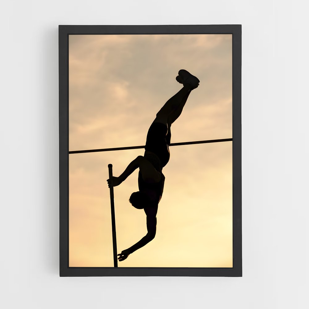 Poster Pole de vault – affiche Athlétisme (vue 2)